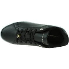 Tommy Hilfiger Čevlji črna 36 EU Court Sneaker GOLDEN8
