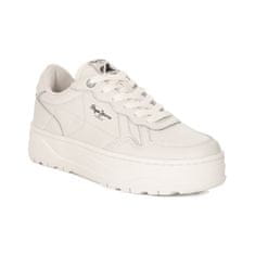 Pepe Jeans Čevlji bela 41 EU Kore Britt W White