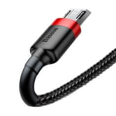 BASEUS Kabel USB-Mikro USB Cafule 2A 3 m (črno-rdeč)
