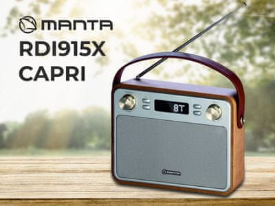 RETRO radijski sprejemnik / zvočnik
