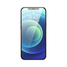 slomart Baseus kaljeno steklo za iphone 12 pro / 12 s celotnim zaslonom in 0,4 mm pokrovom za zvočnik + montažni komplet