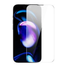 shumee 2x celozaslonsko kaljeno steklo za iPhone 14 Pro z 0,3 mm pokrovom zvočnika