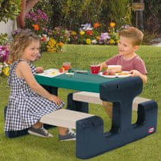 Little Tikes Otroška piknik miza Little Tikes Modra in zelena za vrt