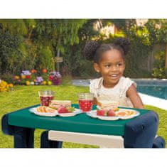 Little Tikes Otroška piknik miza Little Tikes Modra in zelena za vrt