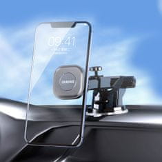 slomart dudao avtomobilski magnetni nosilec telefona s teleskopsko roko, črn (f6max)
