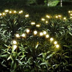 Cool Mango Solarna vrtna LED svetilka, vodoodporne lučke, ki posnemajo kresničke, osvetlitev vrta (6 žarnic) - Firefly