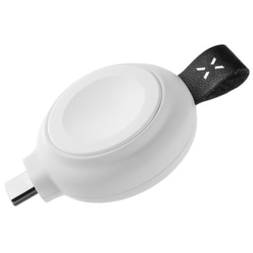 FIXED Hitro polnjenje s fiksnim krogom za Apple Watch, certificirano s strani MFi - Bela