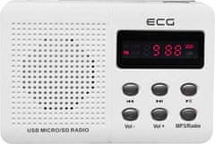 ECG Prenosni radijski sprejemnik ECG R 155 U Bela