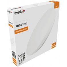 Avide Stropna svetilka Avide (9570016) LED JANET 24W 38cm 1680lm 4000K