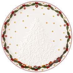 Villeroy & Boch Božični servirni krožnik TOY'S FANTASY Relief božičnega drevesa