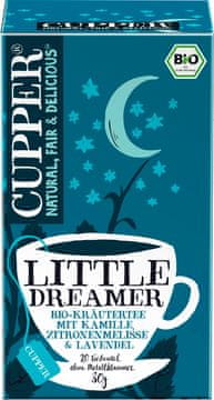 CUPPER bio zeliščni čaj »Little dreamer«, 4 x 30 g