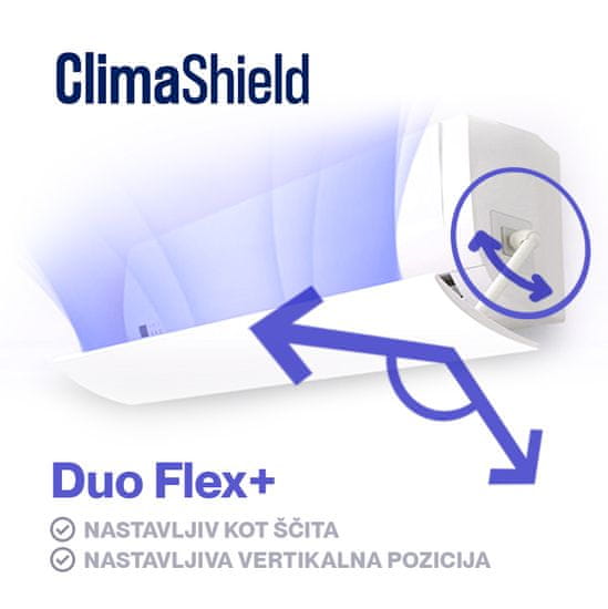 ClimaShield Usmerjevalnik zraka za klimo Duo Flex+ | mimovrste=)