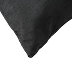 Vidaxl Blazine za kavč 4 kosi črne 40x40 cm blago