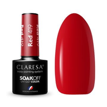 Claresa Claresa hibridni lak rdeč 419 5g