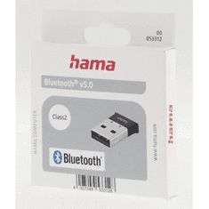 Hama Bluetooth adapter USB, različica 5.0 C2 + EDR