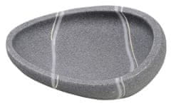 Ridder RIDDER LITTLE ROCK samostoječa mýdlenka, poliresin, siva