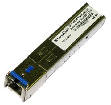 XtendLan SFP, SC, 1000Base-LX, 3km, WDM, TX1550nm/RX1310nm, Cisco, Planet kompatibilen, DDM