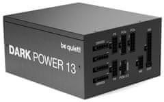 Be quiet! Bodite tiho! / DARK POWER 13 750W / ATX3.1 / aktivni PFC / 135mm ventilator / 80PLUS Titanium / modularni