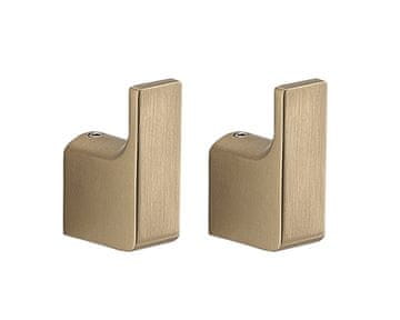 Gedy Komplet dveh mat zlatih držal za brisače PIRENEI