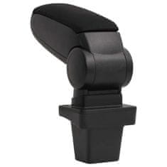 Vidaxl Naslon za roke za avto črn 14x33x(32-48,5) cm ABS