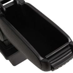 Vidaxl Naslon za roke za avto črn 14x33x(32-48,5) cm ABS