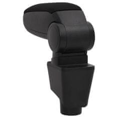 Vidaxl Naslon za roke za avto črn 12x34x(34-50) cm ABS