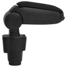 Vidaxl Naslon za roke za avto črn 12x33x(34-50) cm ABS