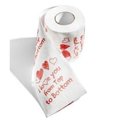 Luniks Toaletni papir I LOVE YOU