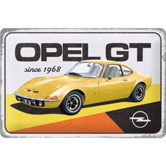 NOSTALGIC-ART Okrasna tabla Opel GT since 1968