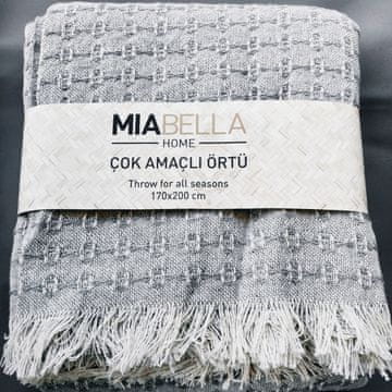 MIABELLA Pregrinjalo ENERGY svetlo siva 170x200