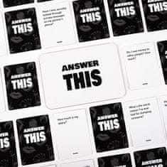 The World Game igra s kartami Answer This - Black angleška izdaja