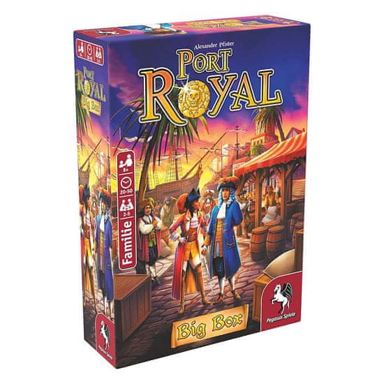 Pegasus igra s kartami Port Royal Big Box angleška izdaja