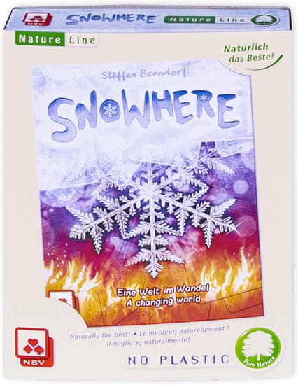 NSV igra s kartami Snowhere Natureline angleška izdaja