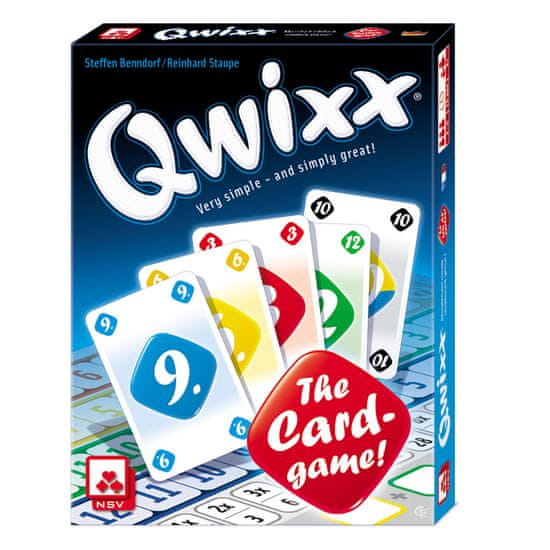 NSV igra s kartami Qwixx The Card Game angleška izdaja