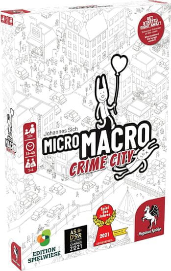 Pegasus družabna igra MicroMacro Crime City #1