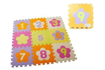 Sestavljanka iz pene 9 kosov številke