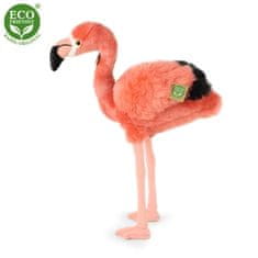 Rappa Plišasta ptica flamingo 46 cm EKOLOŠKO PRIJAZNO