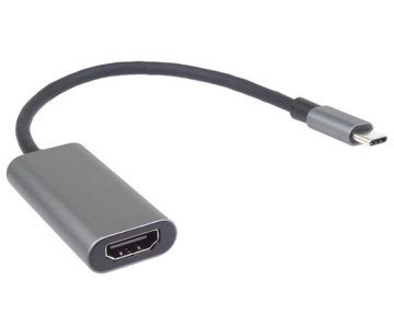 PremiumCord pretvornik USB-C v HDMI, ločljivost 4K in FULL HD 1080p, kovinsko ohišje