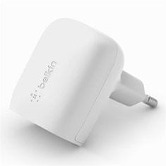 Belkin 20W stenski polnilnik USB-C Power Delivery PPS, bel