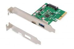 Digitus Kartica PCIe, USB Type-C + USB Type-A do 10 GB/s