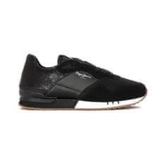 Pepe Jeans Čevlji črna 36 EU Black London W Troy