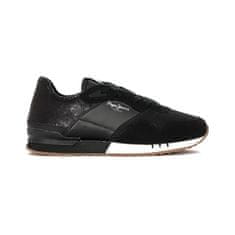 Pepe Jeans Čevlji črna 37 EU Black London W Troy