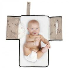 Dooky podloga za menjavo 3v1 Romantic Leaves Beige