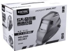 Extol Premium Varilna čelada samozatemnitev, ogljik WH 800