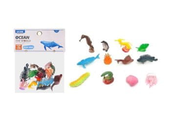Figurice živali morski svet 12 kosov 7 cm