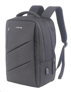 Canyon BPE-5 nahrbtnik za 15,6" ntb, 40 x 30 x 12cm (+6cm), siv