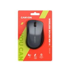 Canyon MW-11 miška, brezžična, črna (CNE-CMSW11B)
