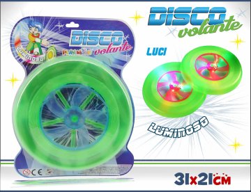 PlayWay Frizbi z LED osvetlitvijo 21cm
