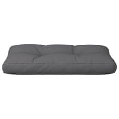 Vidaxl Blazina za kavč iz palet antracitna 80x40x12 cm