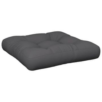 Vidaxl Blazina za kavč iz palet antracitna 60x60x12 cm